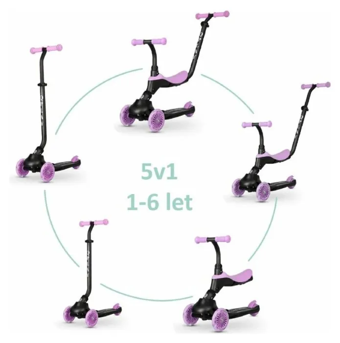 Самокат 3in1 Sema Evo Violet