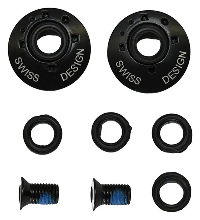 Набір ексцентриків кафа Micro SR Mushroom Screws black (MSA-SRMS-BK)