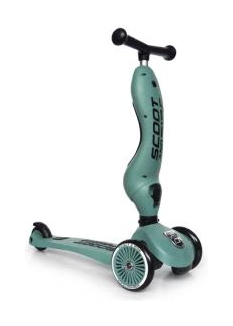 Самокат Scoot and Ride серії Highwaykick-1 сіро-зелений, 1-5 років