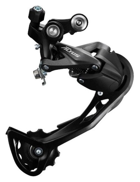 Перемикач задн. 9 швидк. під болт чорний SHIMANO ALTUS RD-M2000SGS, укр