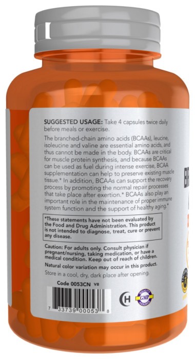 Branch-Chain Amino - 120 vcaps