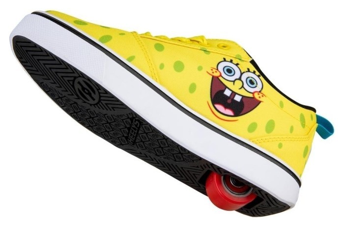 Роликовые кроссовки Heelys X Spongebob Pro 20 HES10409 Yellow Black White Multi