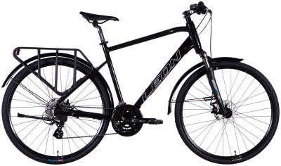 Велосипед AL 28" Leon TG 80 MAN DD CS рама-21" черный 2025