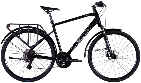 Велосипед AL 28" Leon TG 80 MAN DD CS рама-21" чорний 2025, укр