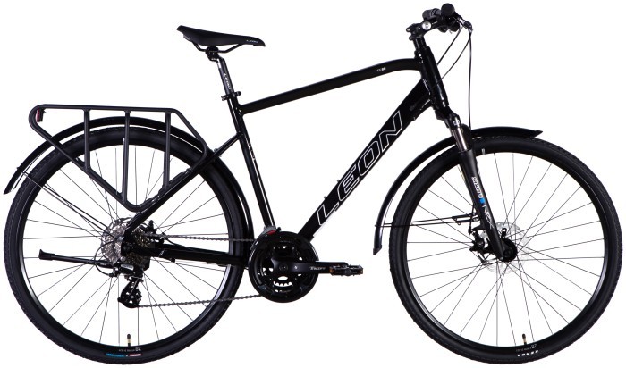 Велосипед AL 28" Leon TG 80 MAN DD CS рама-21" черный 2025