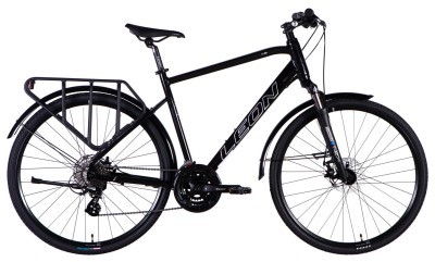 Велосипед AL 28&quot; Leon TG 80 MAN DD CS рама-21&quot; чорний 2025