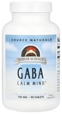 Serene Science® GABA 750 mg - 90 tabs