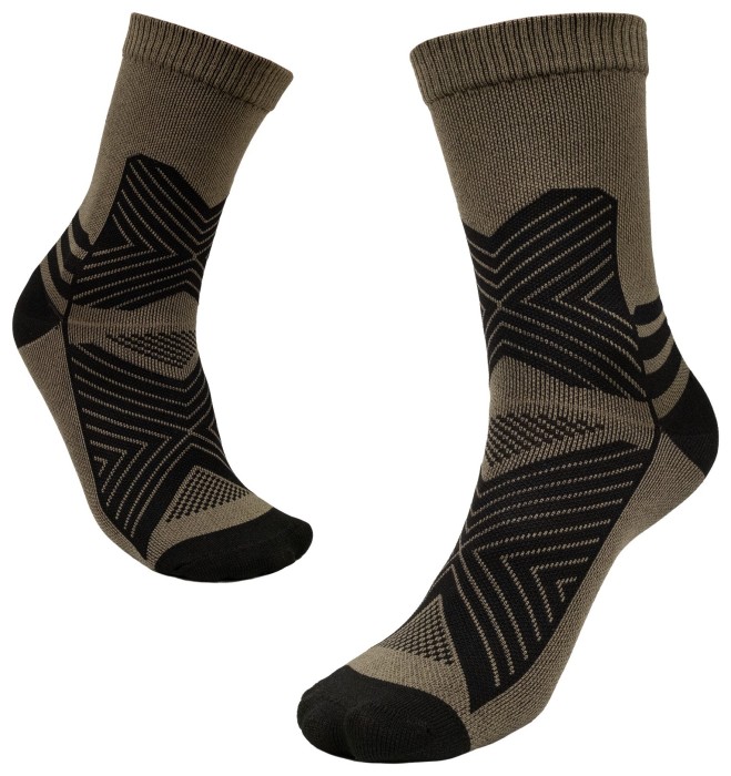 Носки Tribe Trekking Summer Long T-KB-0016-olive, 38-40