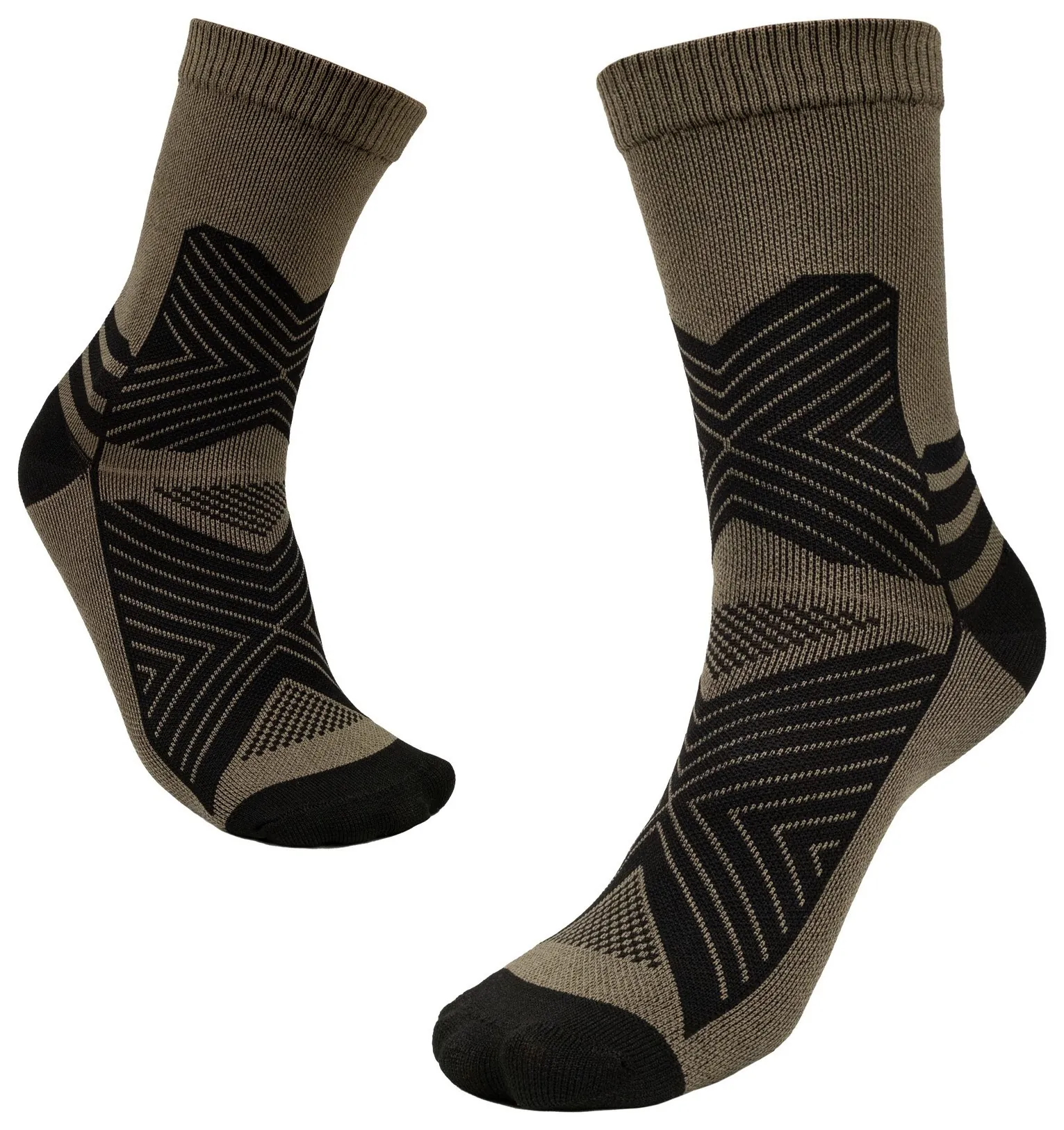 Шкарпетки Tribe Trekking Summer Long T-KB-0016-olive, 38-40 (38-40)