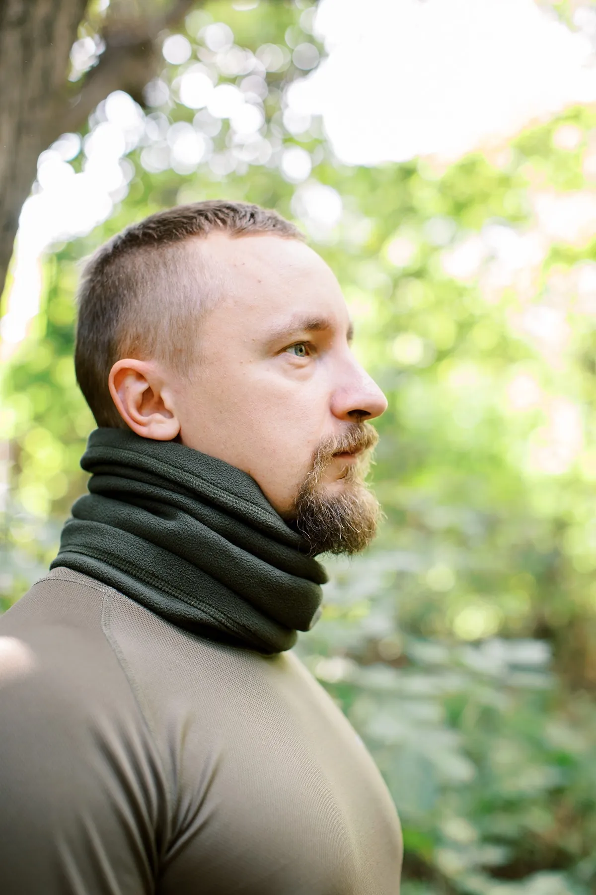 Пов'язка флісова Tribe Neck Warmer T-KF-0024-olive, L-XL (L-XLL-XL)