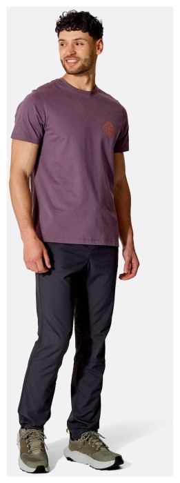 Футболка мужская Rab Stance Basecamp Badge Print Tee, Dark Iris , M