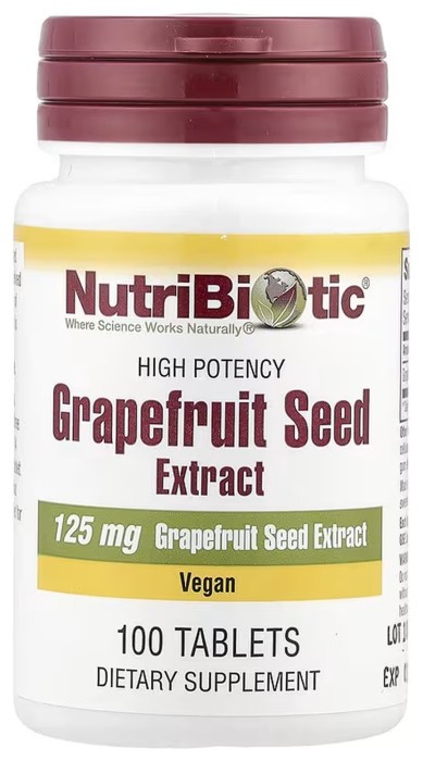 Grapefruit Seed Extract 125mg - 100 tabs
