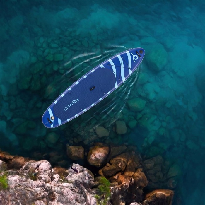 Надувная доска SUP Aquaget 350 см с веслом AQ0041 Blue