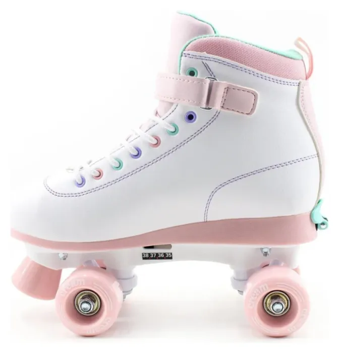 CREAM Scoop ролики квади разсувні 39-42 Hearts, White/Pink
