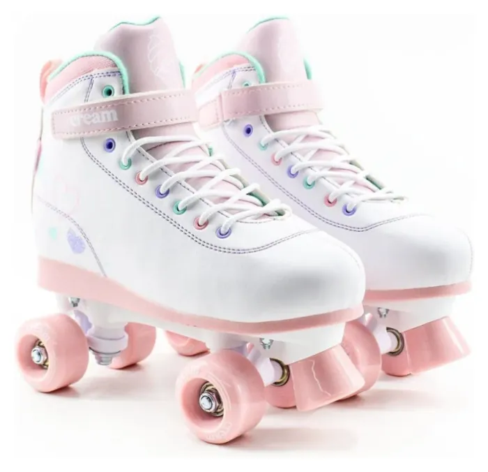CREAM Scoop ролики квади разсувні 39-42 Hearts, White/Pink