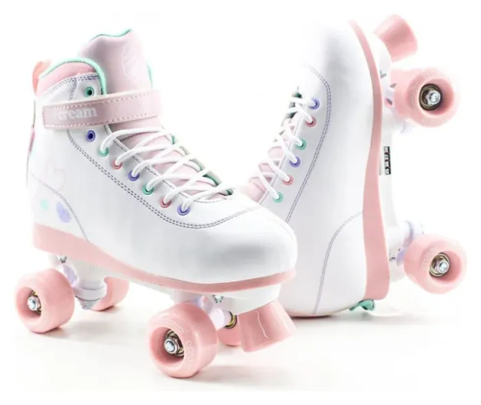 CREAM Scoop ролики квади разсувні 39-42 Hearts, White/Pink