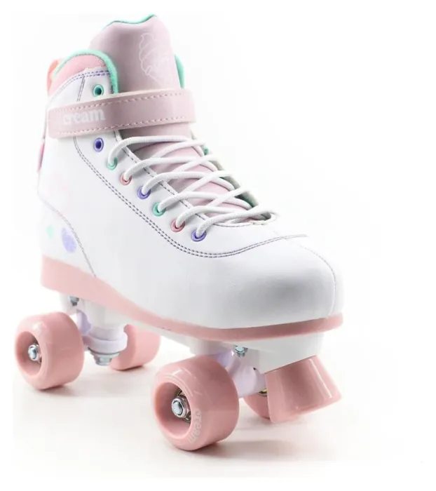 CREAM Scoop ролики квади разсувні 39-42 Hearts, White/Pink