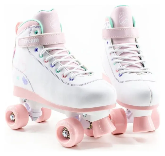 CREAM Scoop ролики квади разсувні 39-42 Hearts, White/Pink