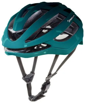 Шолом Green Cycle ROCX розмір 54-58см зелено-чорний глянець