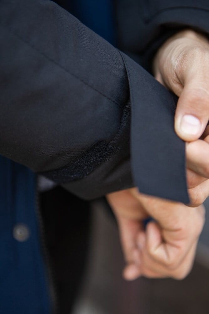 Парка чоловіча зимова середня на котоні з капюшоном Pobedov seniora udacha, укр, укр