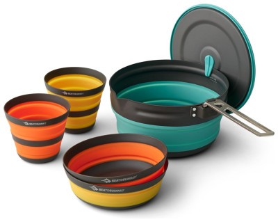 Набір посуду Sea to Summit Frontier UL Collapsible One Pot Cook Set w/ 2.2L Pot, на 2 персони