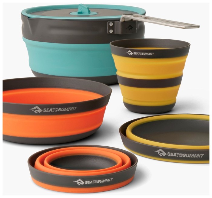 Набір посуду Sea to Summit Frontier UL Collapsible One Pot Cook Set w/ 2.2L Pot, на 2 персони