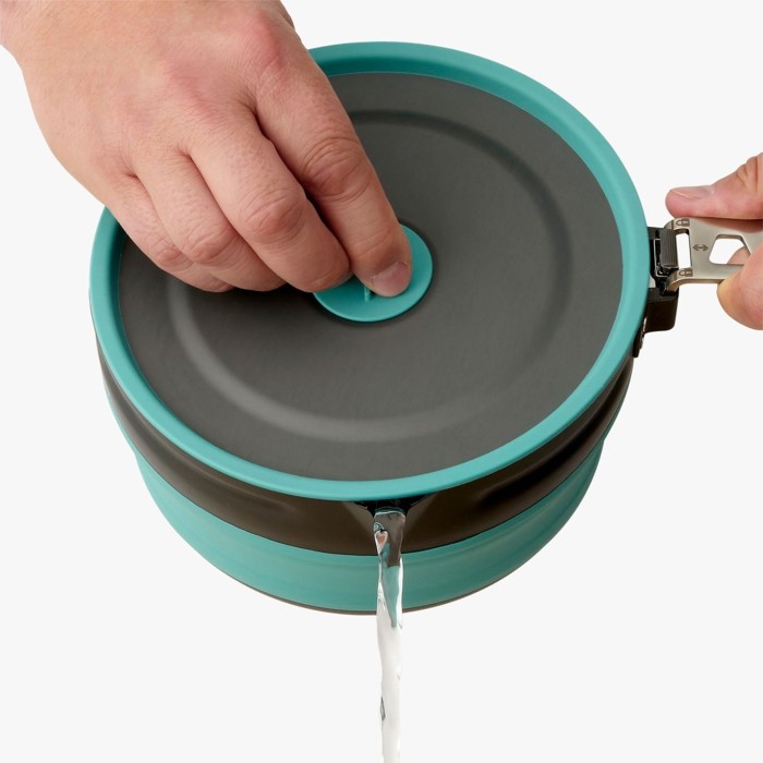 Набір посуду Sea to Summit Frontier UL Collapsible One Pot Cook Set w/ 2.2L Pot, на 2 персони