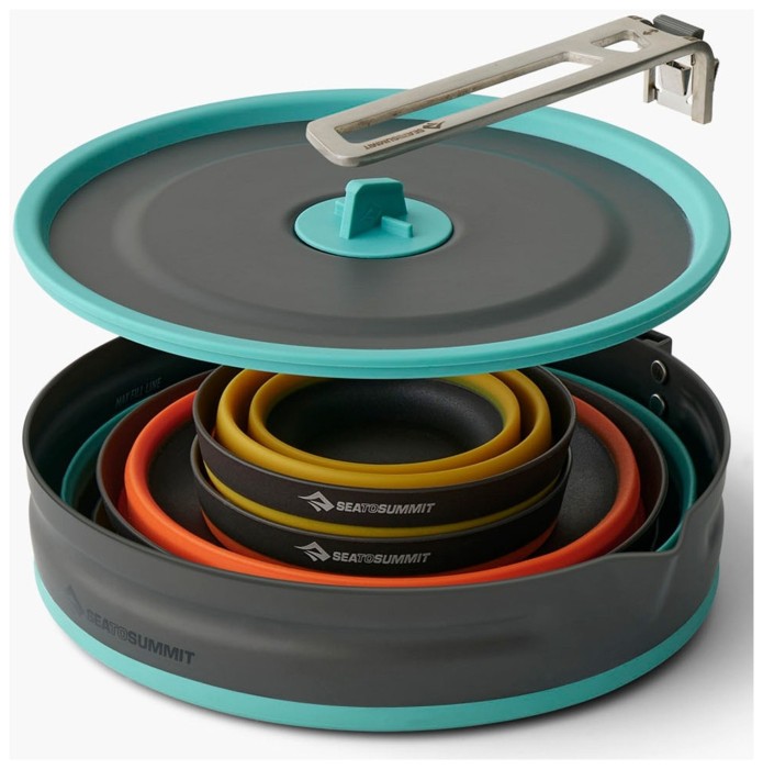 Набір посуду Sea to Summit Frontier UL Collapsible One Pot Cook Set w/ 2.2L Pot, на 2 персони