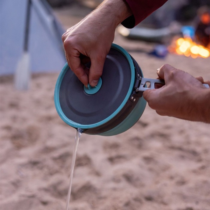 Набір посуду Sea to Summit Frontier UL Collapsible One Pot Cook Set w/ 2.2L Pot, на 2 персони