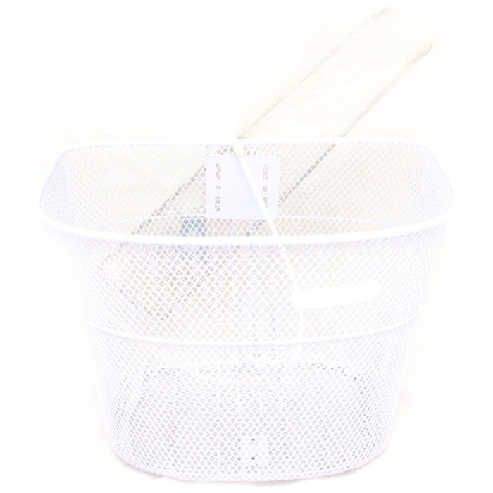 Корзина багажная передняя 28", белый TH-166 (возможны царапины, сколы, дефекты покраски)