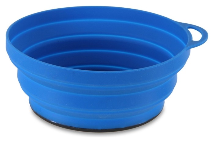 Тарілка Lifeventure Silicone Ellipse Bowl blue, укр, укр