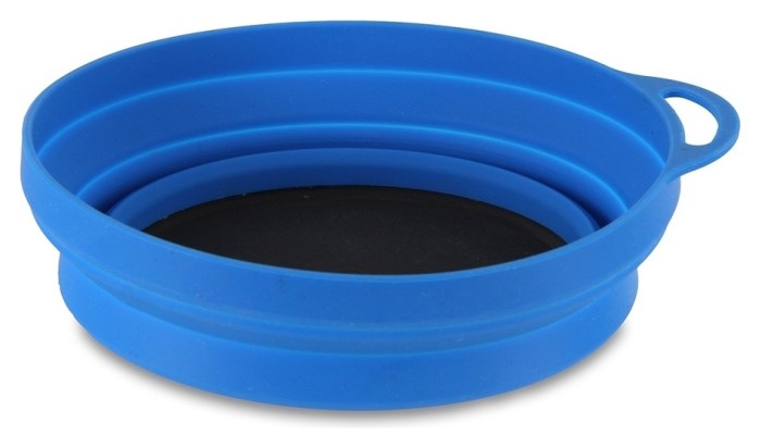 Тарелка Lifeventure Silicone Ellipse Bowl blue