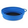 Lifeventure тарелка Silicone Ellipse Bowl blue Фото - 1