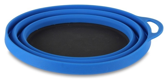 Тарелка Lifeventure Silicone Ellipse Bowl blue