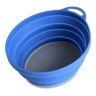 Lifeventure тарелка Silicone Ellipse Bowl blue Фото - 3