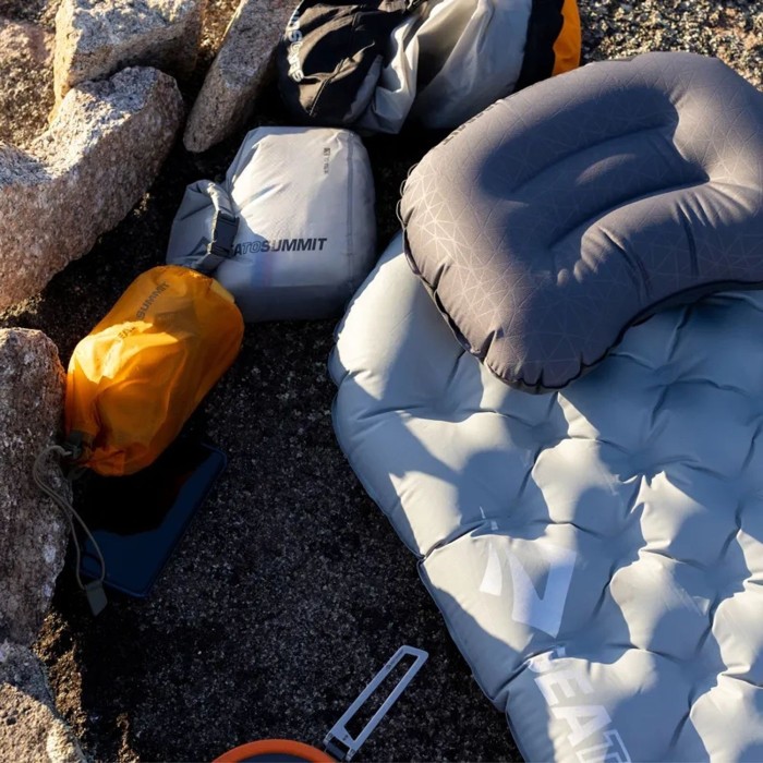 Коврик надувной Sea to Summit Ether Light XR Insulated ASC Mat, Dark Gray, Regular Rectang Wide, 183х64х10см