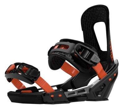 Крепление для сноуборда Switchback SMITH M/XL Black/orange (11.20.SMIBL)