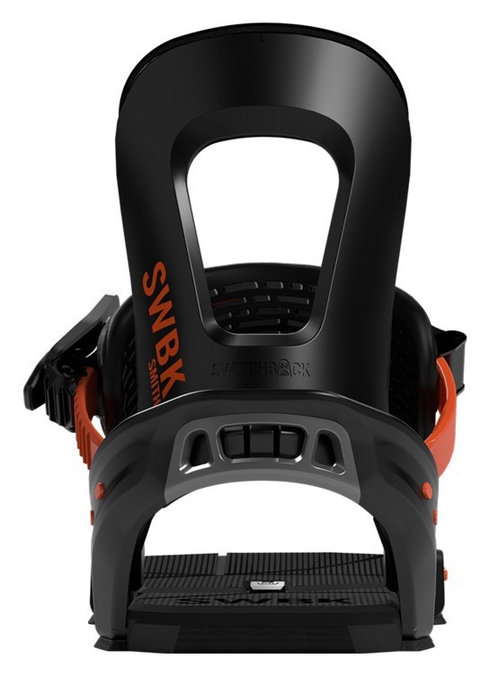 Крепление для сноуборда Switchback SMITH M/XL Black/orange (11.20.SMIBL)