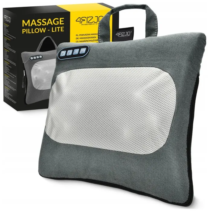 Подушка-массажер 4FIZJO Shiatsu Lite Black (P-5905973404136)