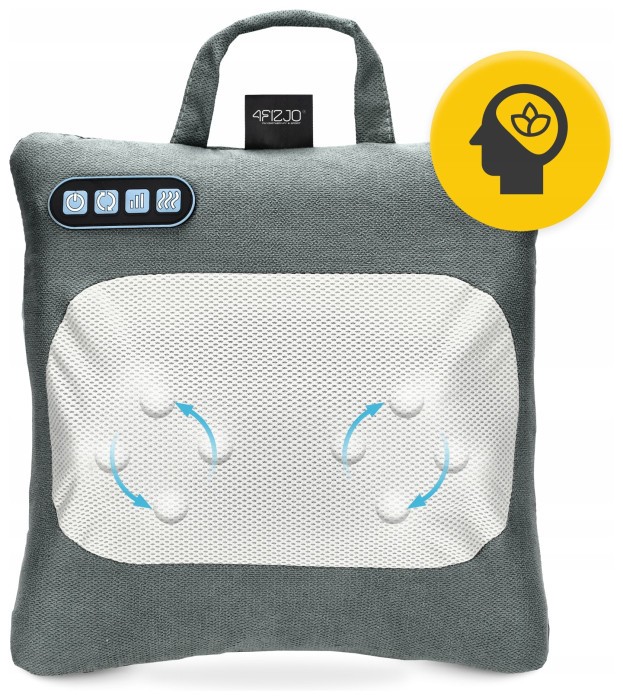 Подушка-массажер 4FIZJO Shiatsu Lite Black (P-5905973404136)