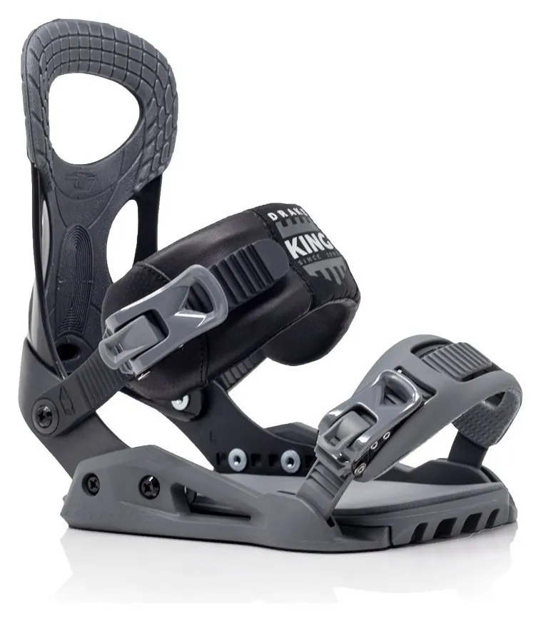 Кріплення для сноуборду Drake KING XL Black (71121025) (XL black, grey)