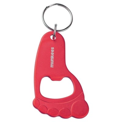 Munkees 3431 брелок-открывалка Foot red