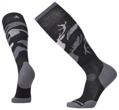 Шкарпетки чоловічі Smartwool PhD Slopestyle Light Revelstoke Black, р. XL