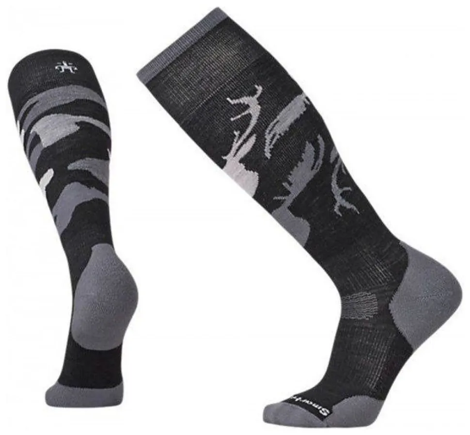 Шкарпетки чоловічі Smartwool PhD Slopestyle Light Revelstoke Black, р. XL (SHM_SW 15042.001-XL)