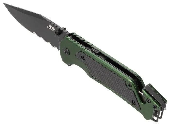 Ніж складаний SOG Escape ATK 2.0, Olive Drab