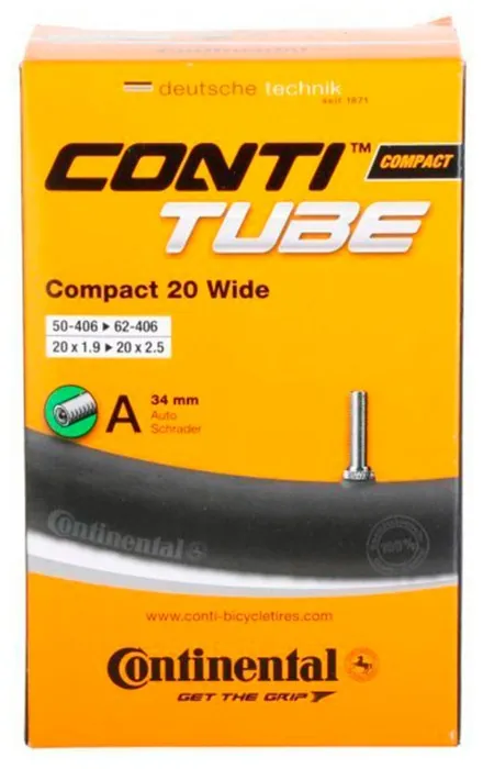 Камера Continental Compact Tube Wide 20