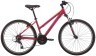 Велосипед 26" Pride STELLA 6.1 рама - M 2023 бордовий (задній і передній перемикачі та манетка - MICROSHIFT), укр