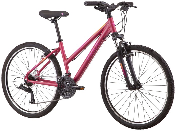 Велосипед 26" Pride STELLA 6.1 рама - M 2023 бордовий (задній і передній перемикачі та манетка - MICROSHIFT)