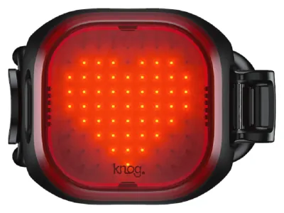 Мигалка задня Knog Blinder Mini Love Rear 30 Lumens Black