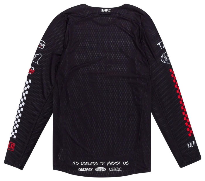Мото джерсі TLD GP PRO AIR JERSEY; FACTORY [BLACK] L
